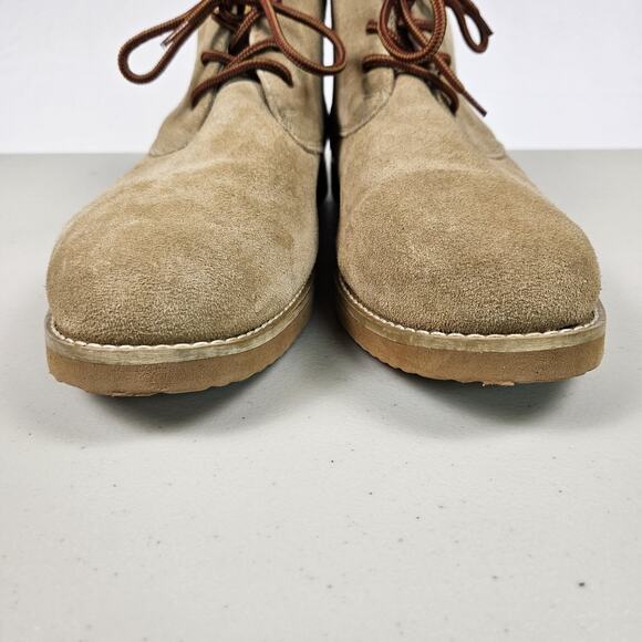 Nunn Bush Suede Leather Mens Chukka Boots Woodbury Ankle Tan 84445-269 Size 10 - Picture 6 of 16